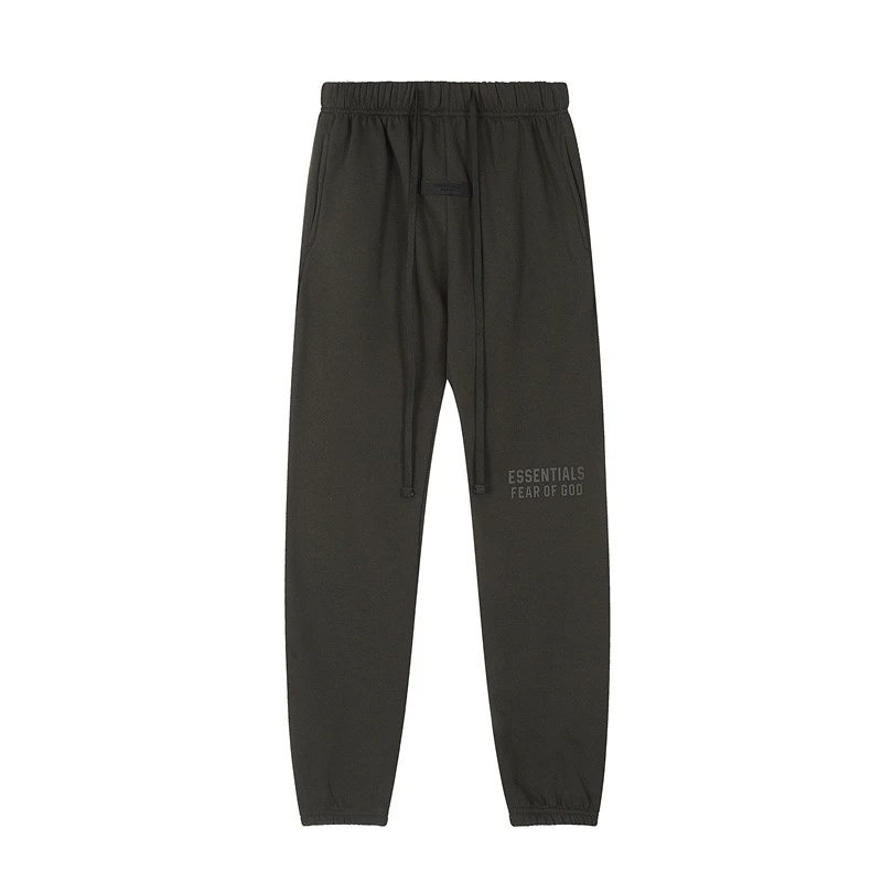 Fear of God Essentials Sweatpants Jet Black White