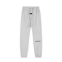 thumbnail for [DX14] high-street casual flocking print trousers three-dimensional silicone letter sweatpants