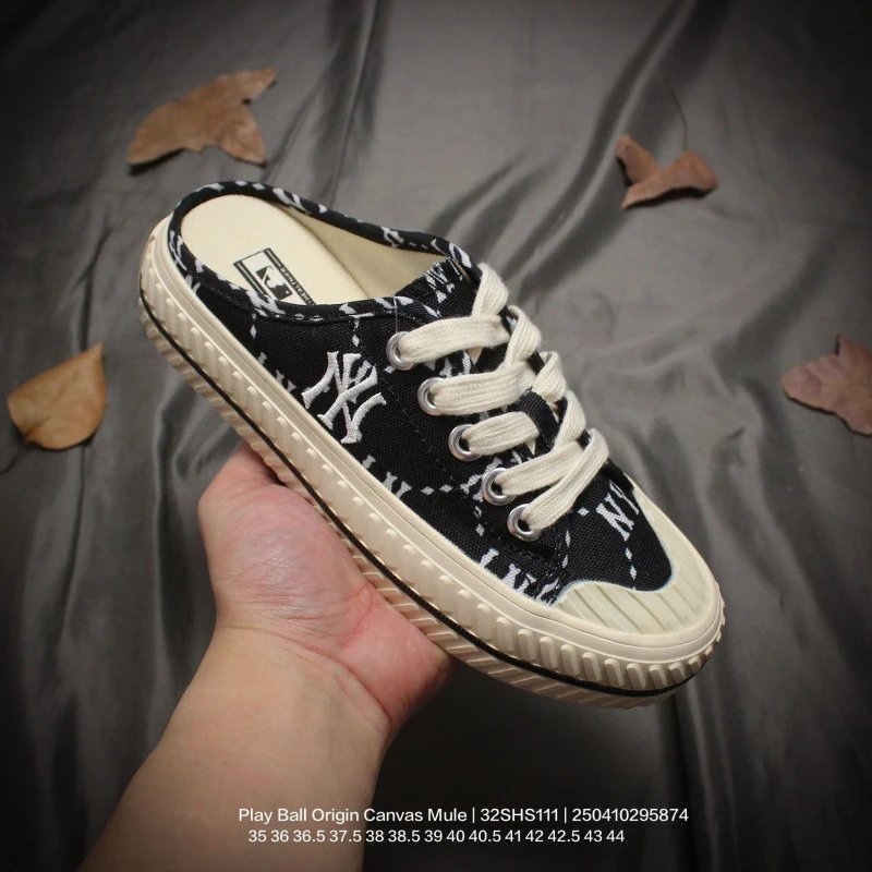 MLB Slippers Play Ball Origin Canvas Mule — Figure 6