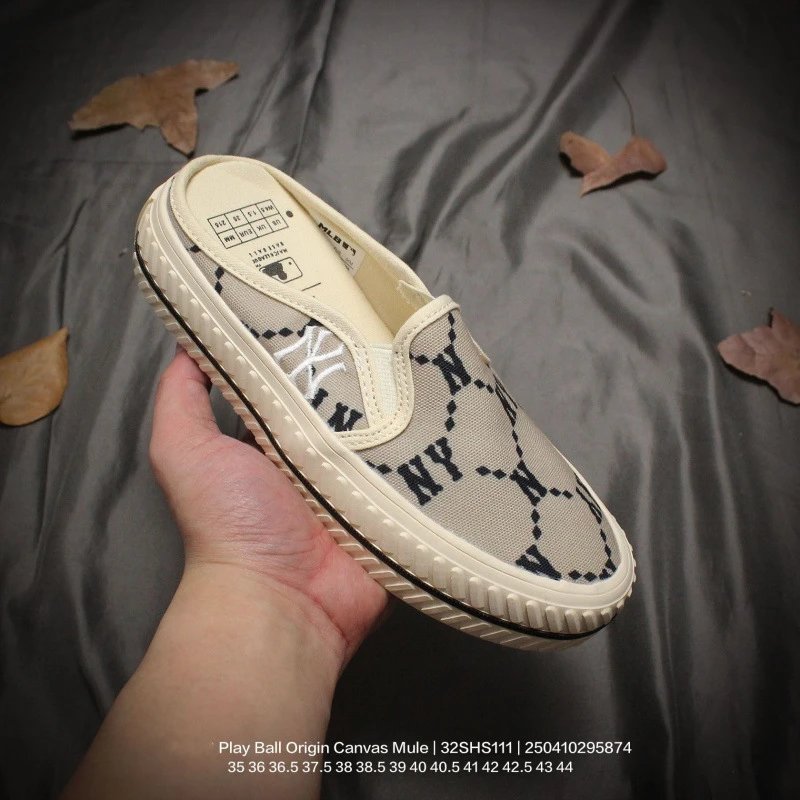 MLB Slippers Play Ball Origin Canvas Mule — Figure 19