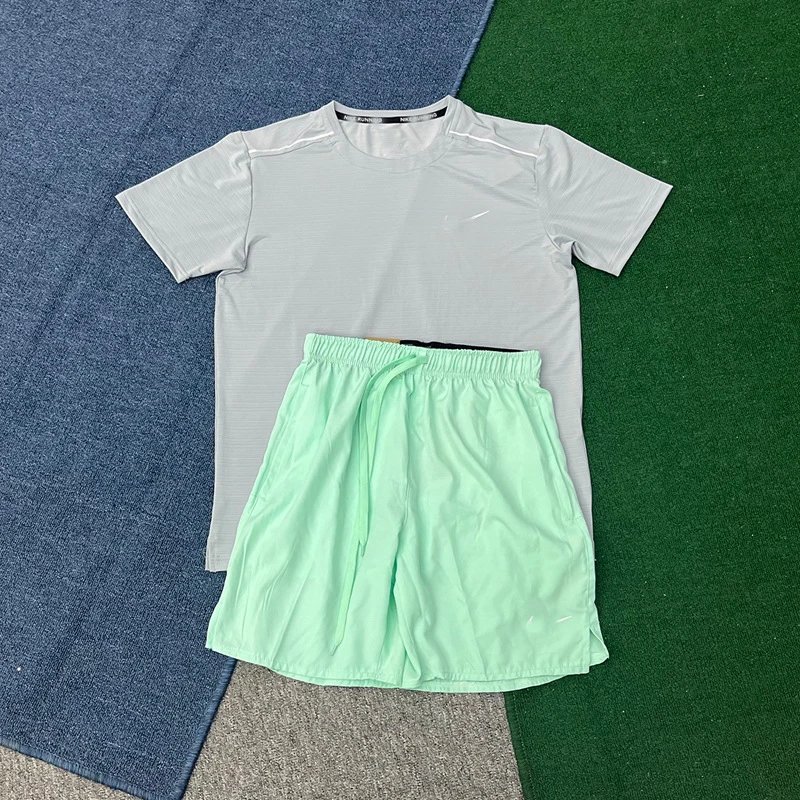 Crystal Stripe Gray + 218 Green