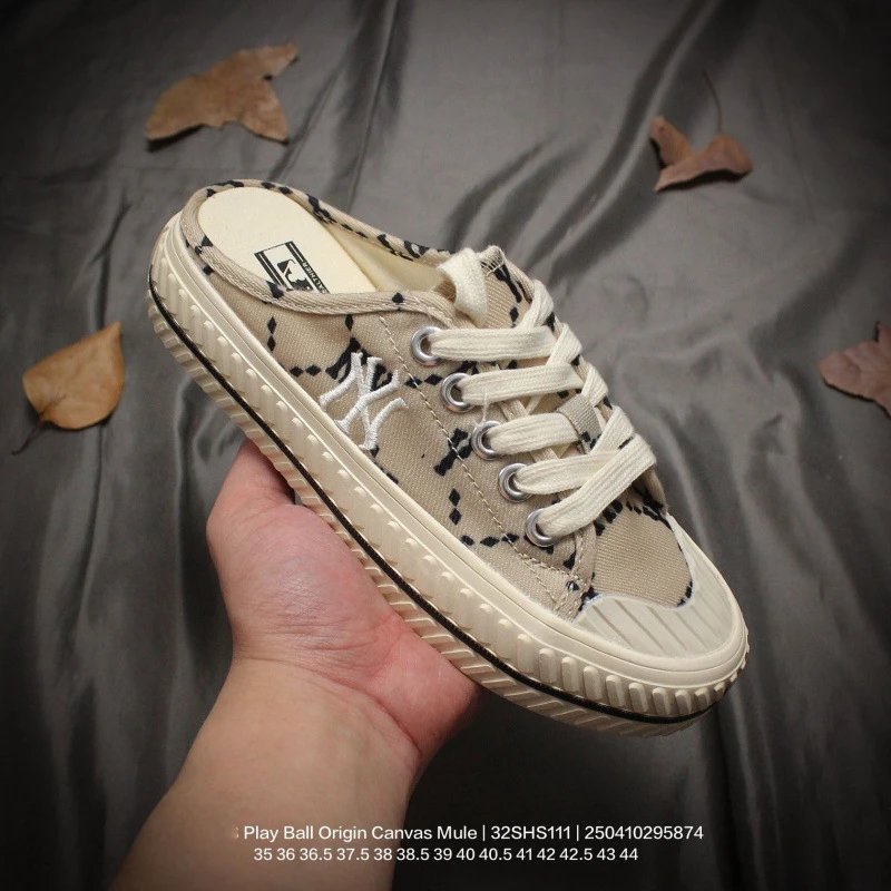 MLB Slippers Play Ball Origin Canvas Mule — Figure 8