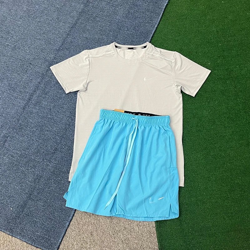 Crystal Stripe Gray + 218 Blue