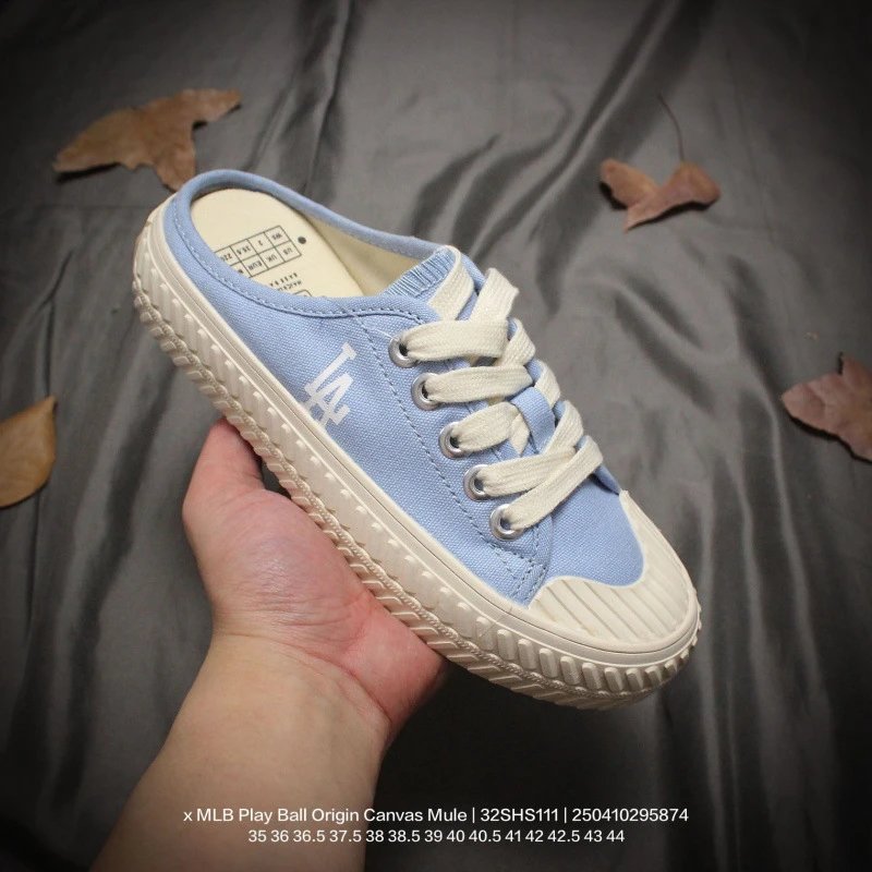 MLB Slippers Play Ball Origin Canvas Mule — Figure 12