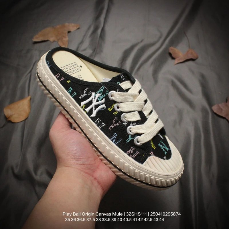 MLB Slippers Play Ball Origin Canvas Mule — Figure 15
