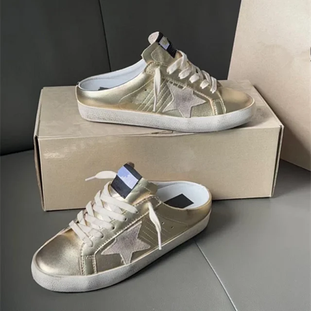 Unbranded Sneakers Distressed low-top with star appliqué product detail image 11