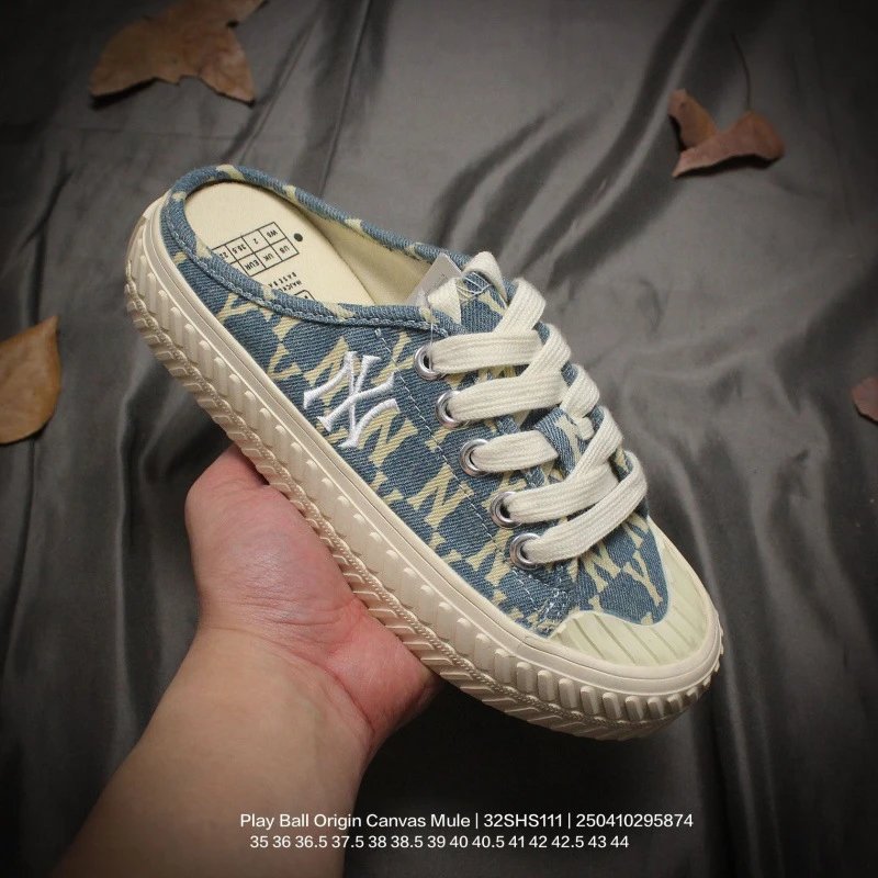 MLB Slippers Play Ball Origin Canvas Mule — Figure 9