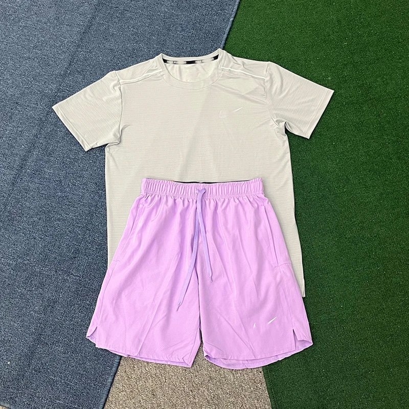 Crystal Stripe Gray + 218 Purple