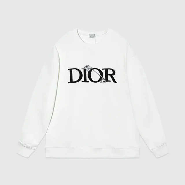 Dior Hoodies & Sweatshirts Crewneck Sweatshirt with Floral Logo or Star Graphic product detail image 7