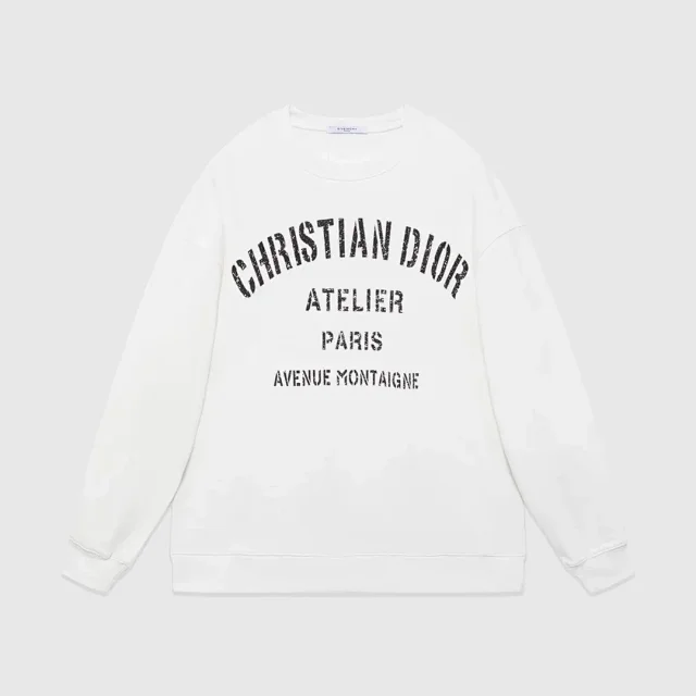 Dior Hoodies & Sweatshirts Crewneck Sweatshirt with Floral Logo or Star Graphic product detail image 5
