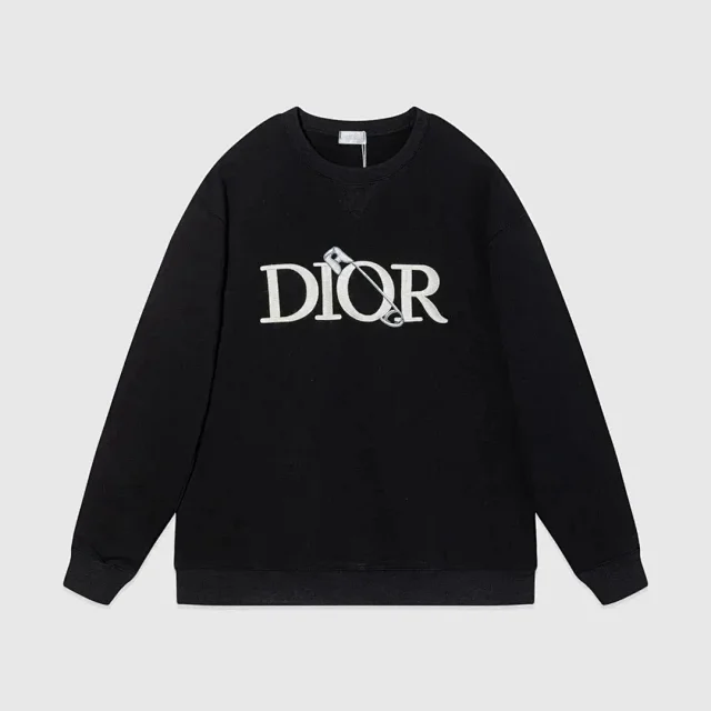 Dior Hoodies & Sweatshirts Crewneck Sweatshirt with Floral Logo or Star Graphic product detail image 6
