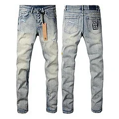 Unbranded Jeans Distressed Slim-Fit product detail image 25