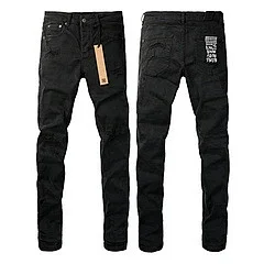 Unbranded Jeans Distressed Slim-Fit product detail image 35