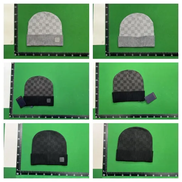 Louis Vuitton Monogram Knit Beanie Black/Gray - 11