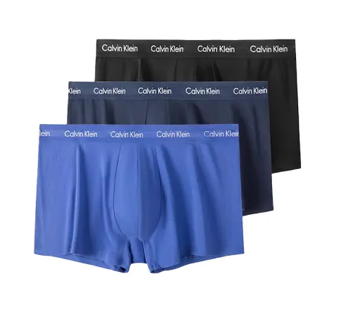 Calvin Klein Modern Cotton Stretch Boxer Briefs Blue/Black/Navy Underwear - 1