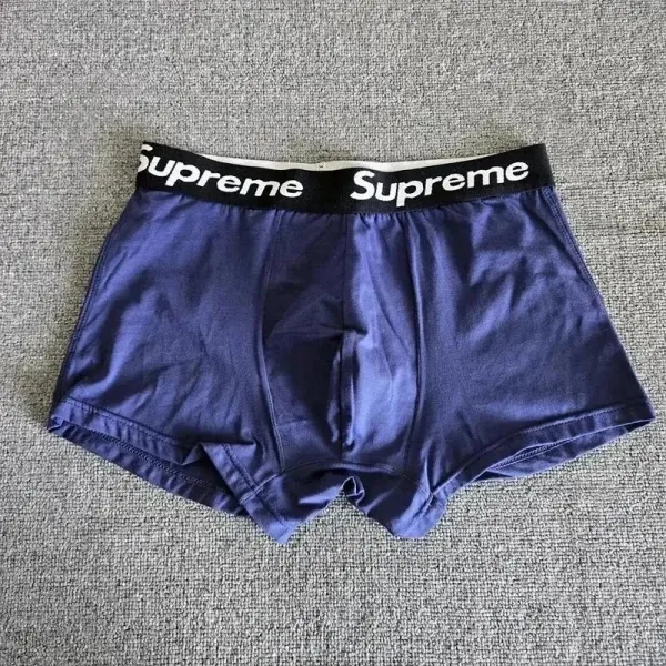 Supreme Box Logo Trunk Navy Underwear - 1