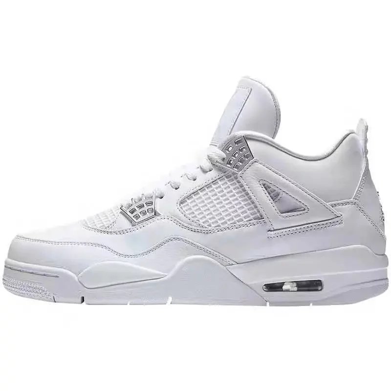 AJ4 Pure White