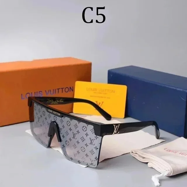 Louis Vuitton Eyewear Oversized shield sunglasses product detail image 9