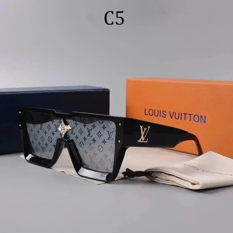 Louis Vuitton Eyewear Oversized shield sunglasses — 3401016XZ