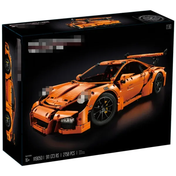 LEGO Technic Porsche 911 GT3 RS Orange Building Set Electronics - 4