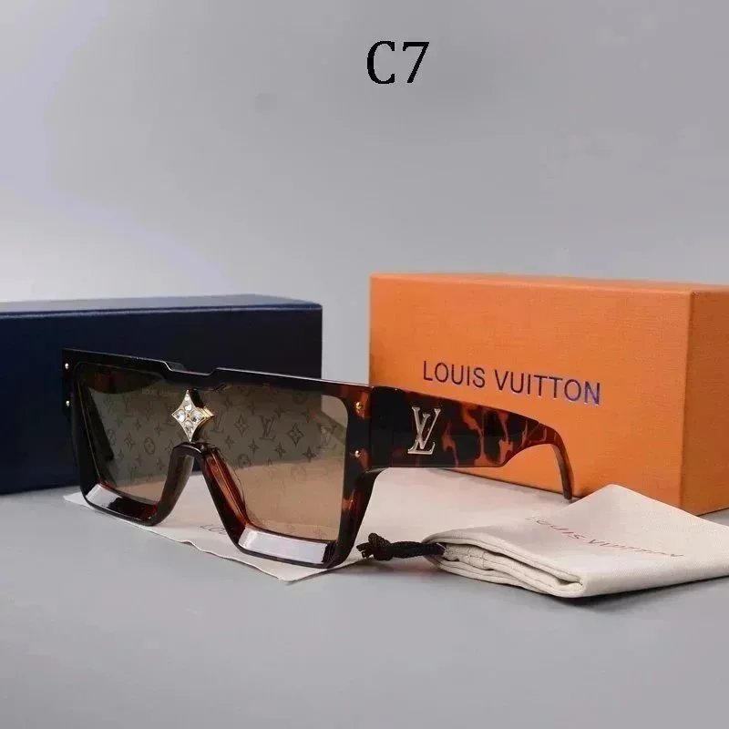 Louis Vuitton Eyewear Oversized shield sunglasses — 3401017XZ