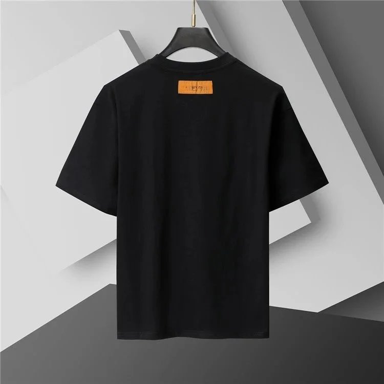 Balenciaga T-Shirts Short-Sleeve Crew-Neck Logo Print image 4