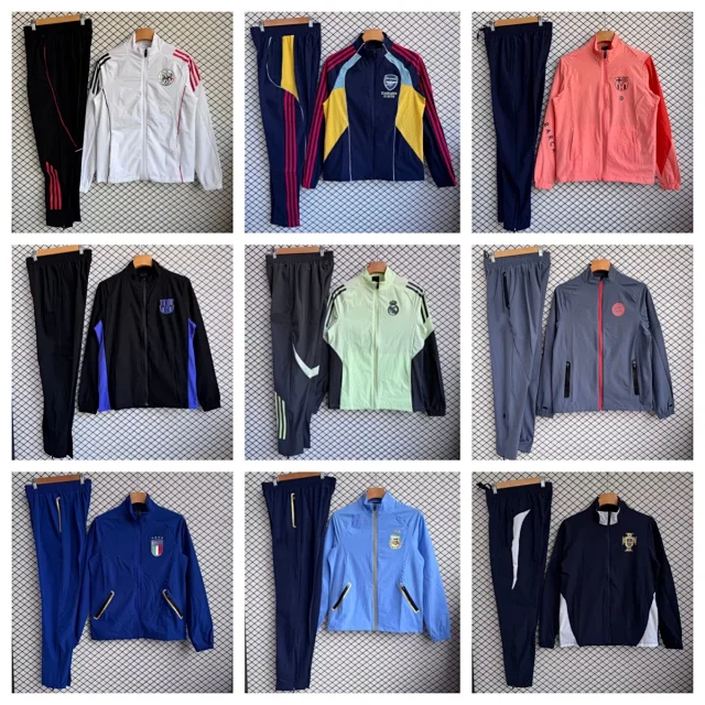 Unbranded Tracksuits Football zip-up jacket and pants set product detail image 4