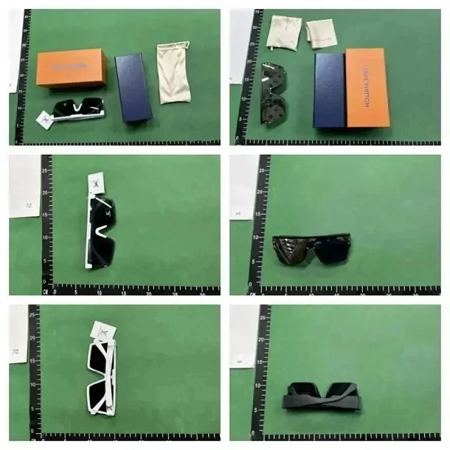 Louis Vuitton Eyewear Oversized shield sunglasses product detail image 1