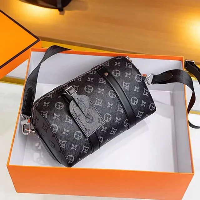 Louis Vuitton Travel Bags Monogram Barrel Bag with Shoulder Strap product detail image 27