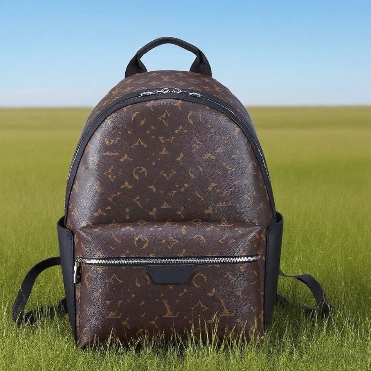 Louis Vuitton Monogram Empreinte Black Rucksack Backpack - 10