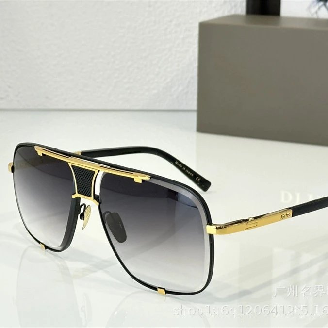 D-T - High quality sunglasses for men and women, cross-border trendy retro classic European and American glasses