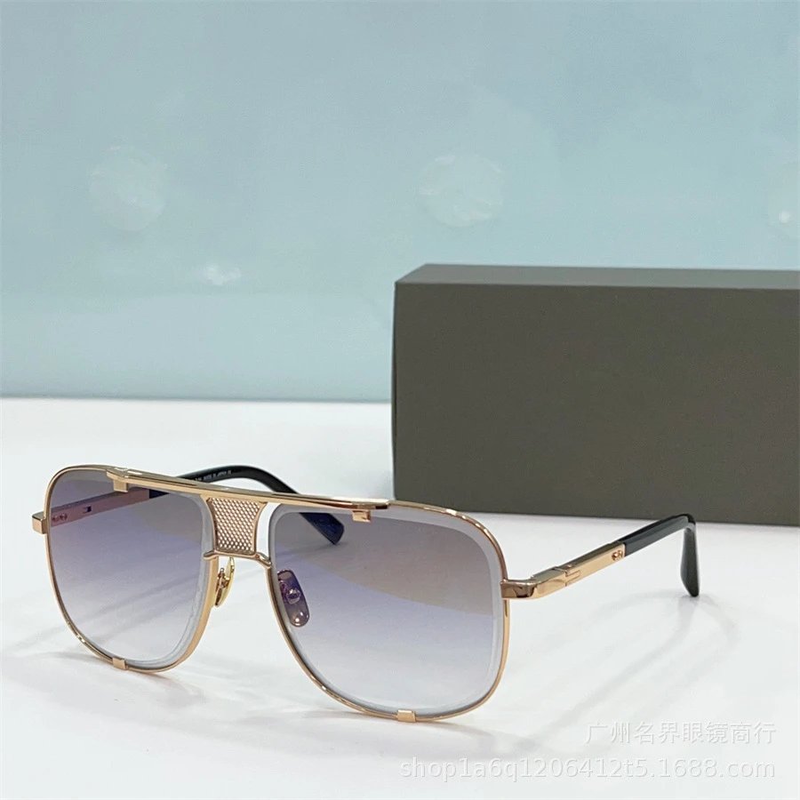 Golden frame blue film (with box)