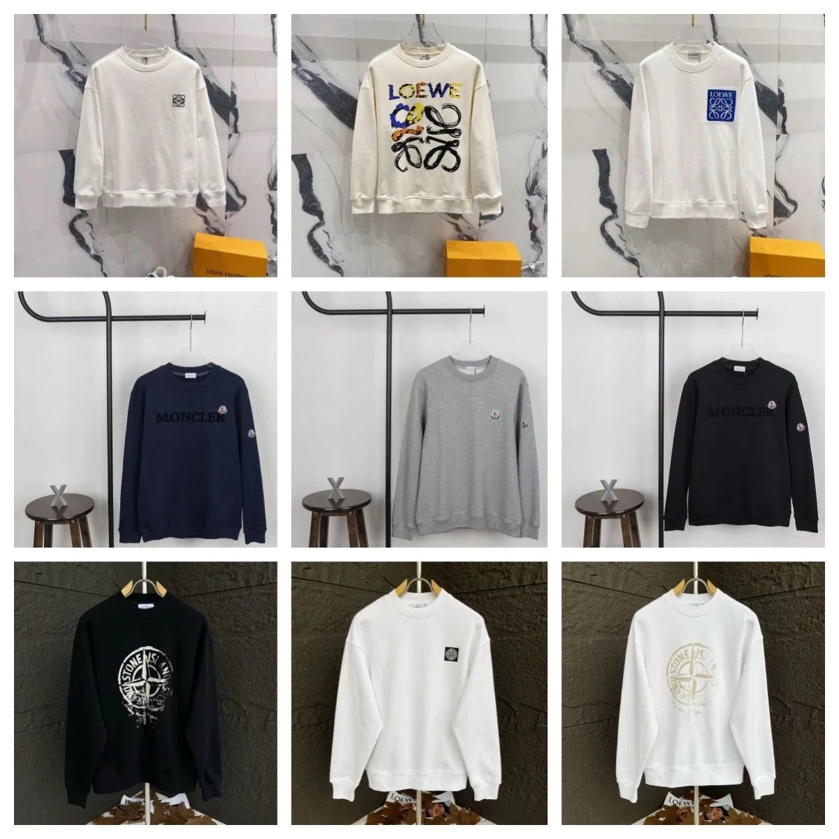 Various styles of sw