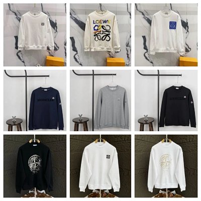 Loewe, Moncler, Stone Island Sweatshirts [35 styles]