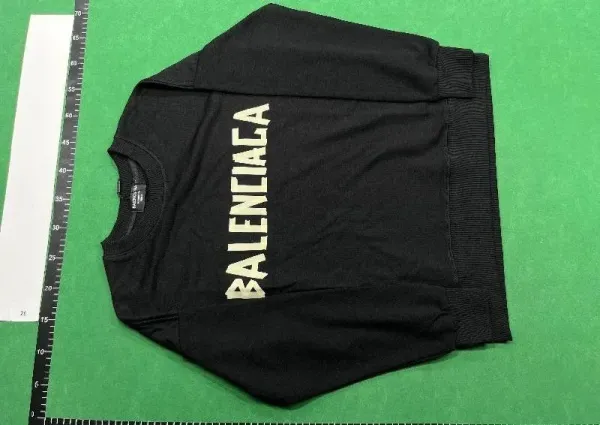 Balenciaga BB Drip Logo White Hoodie - 6