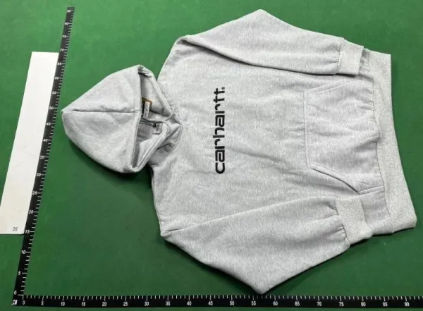 Carhartt Work In Progress Logo Hoodie Purple - 5