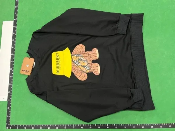 Burberry Thomas Bear Graphic Hoodie Black - 4