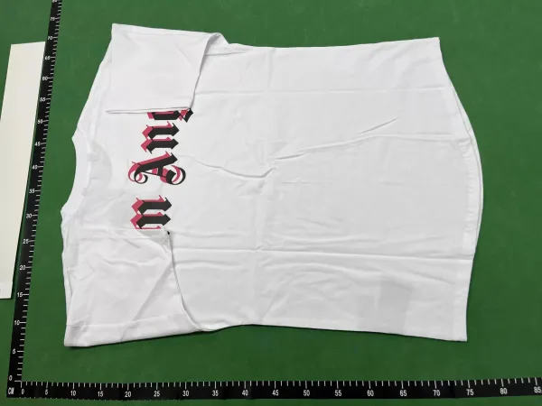 Palm Angels Arch Logo Oversized T-Shirt Black - 7