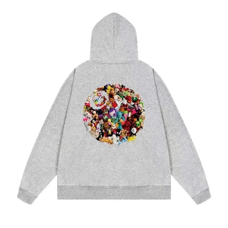 Gallery Dept. Stuffed Toy Globe Hoodie Gray