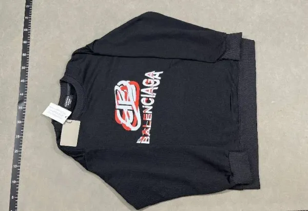 Balenciaga BB Drip Logo White Hoodie - 7