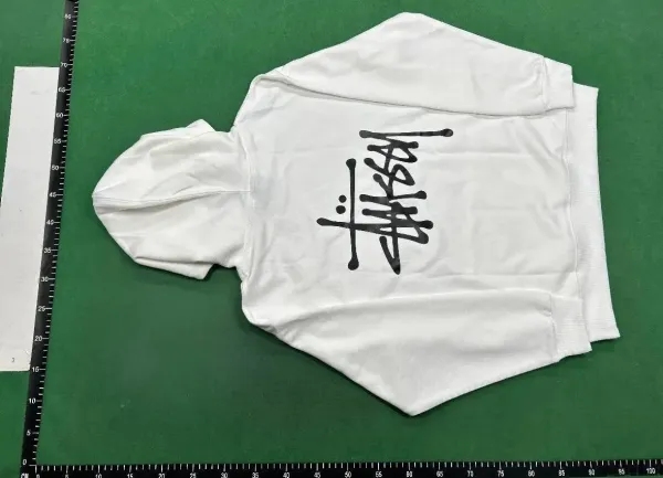 Off-White x International Gangster Police Hoodie Black - 4