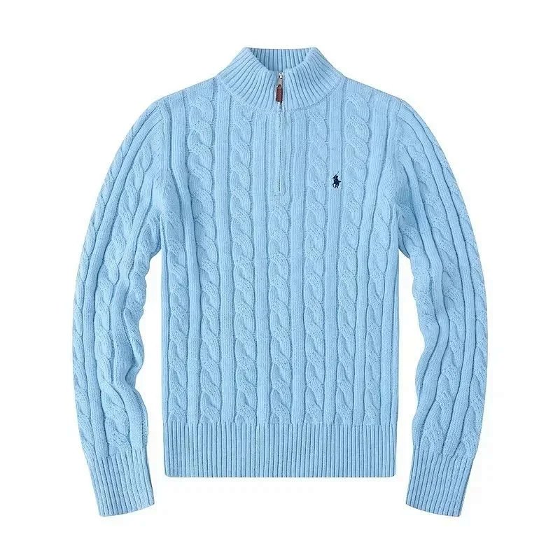 Polo Ralph Lauren Cable Knit Sweater Gray Sweater product detail 11 in Litbuy spreadsheet finds