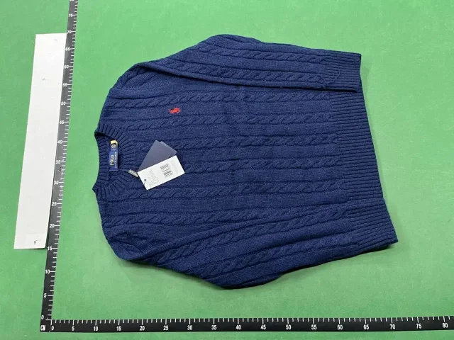 Polo Ralph Lauren Knitwear Cable-Knit Quarter-Zip Sweater product detail image 3