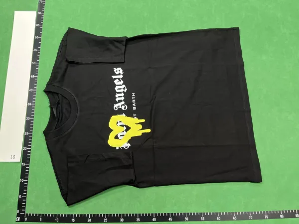 Palm Angels Arch Logo Oversized T-Shirt Black - 10