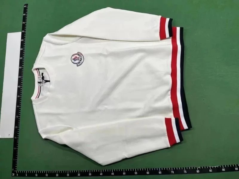 Moncler Logo Stripe Navy Sweater - 6