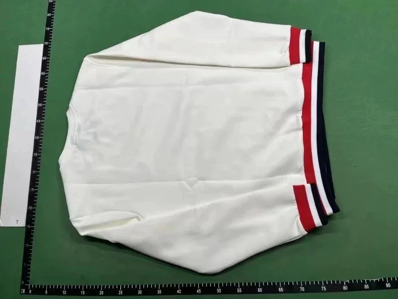 Moncler Logo Stripe Navy Sweater - 7