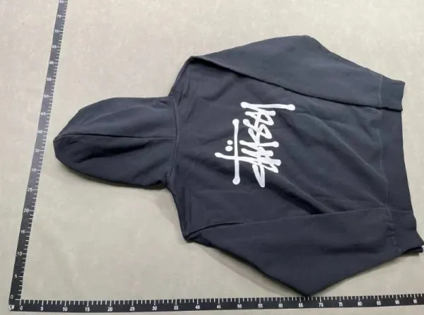 Off-White x International Gangster Police Hoodie Black - 5