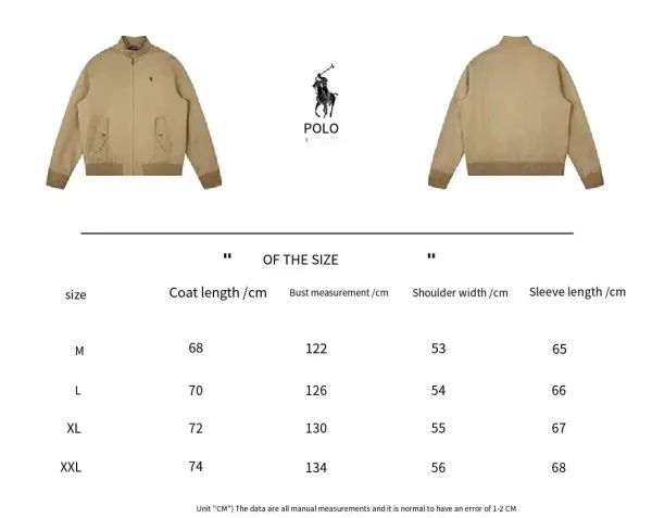 Polo Ralph Lauren Classic Cotton Twill Jacket Beige Outerwear - 5