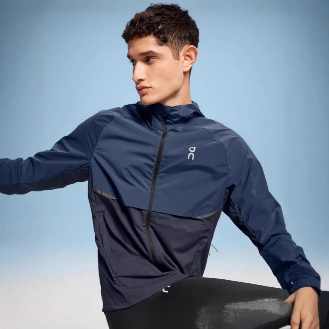 On Jackets Hooded color-block zip jacket image 2