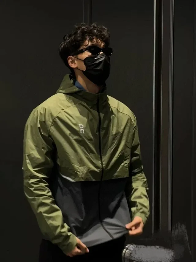 On Jackets Hooded color-block zip jacket product detail image 12